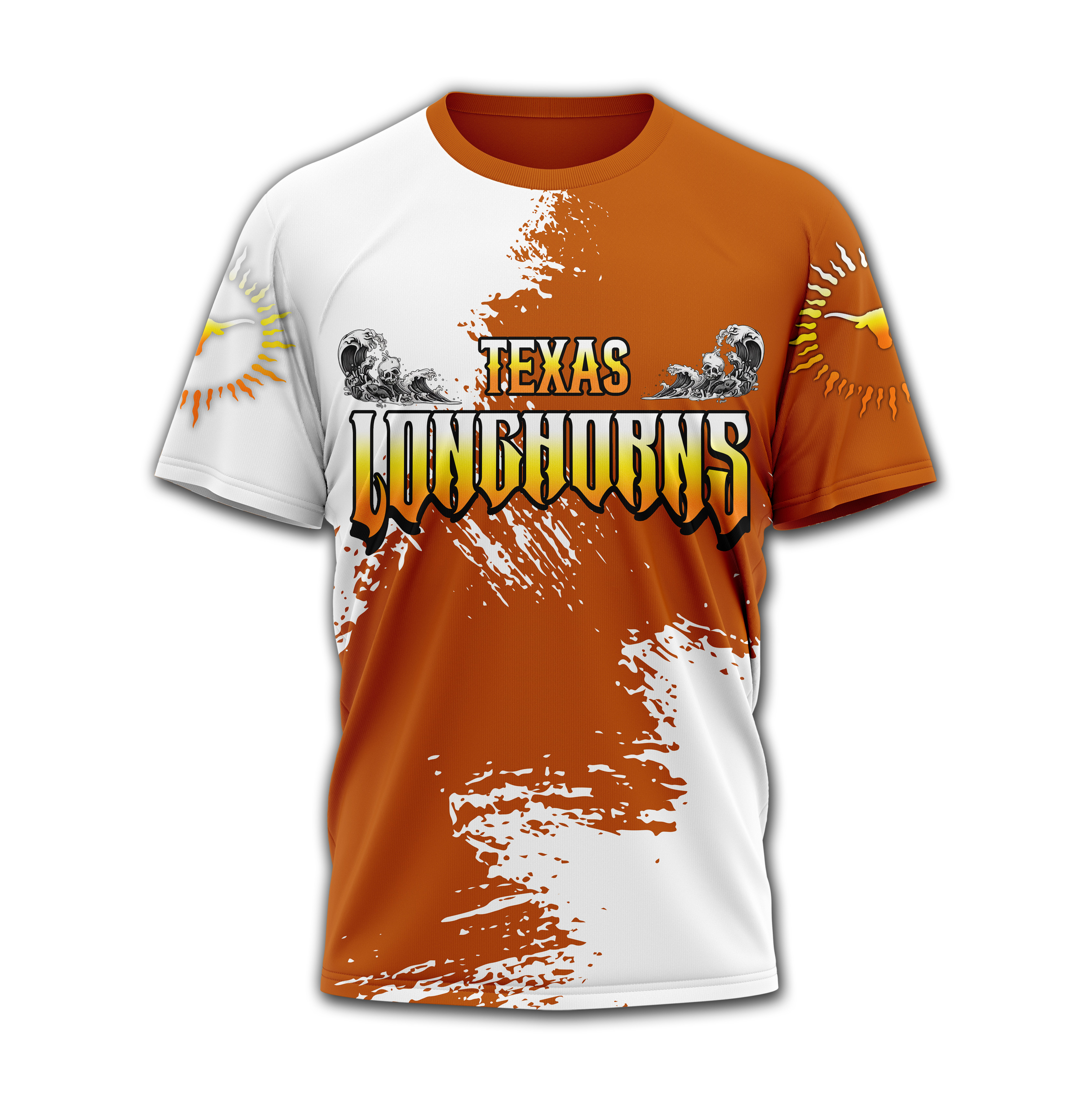 Texas Longhorns | Premium NCAA Slightly Stoopid 3D T-Shirt TTH2105115