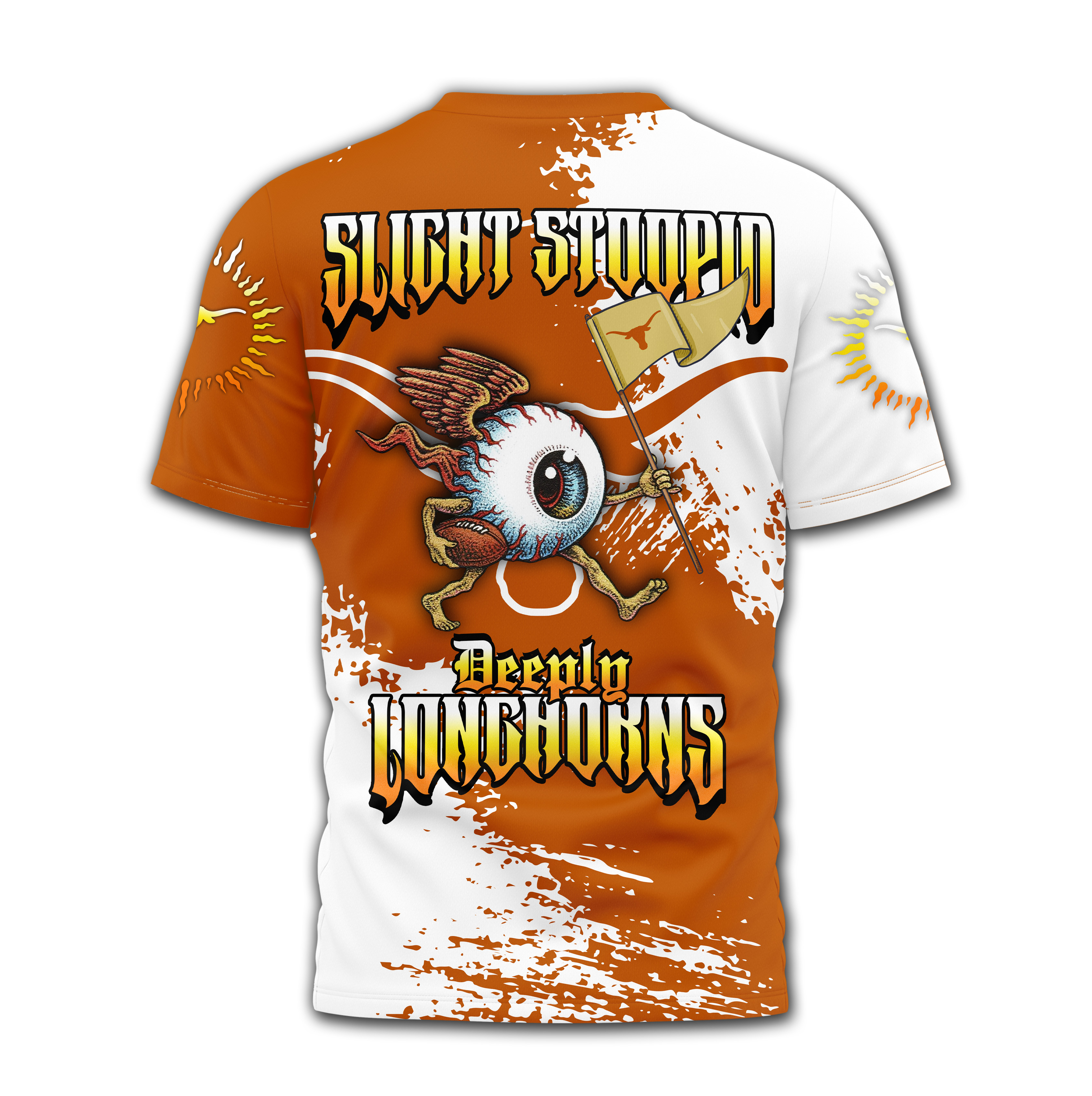 Texas Longhorns | Premium NCAA Slightly Stoopid 3D T-Shirt TTH2105115 - Image 2