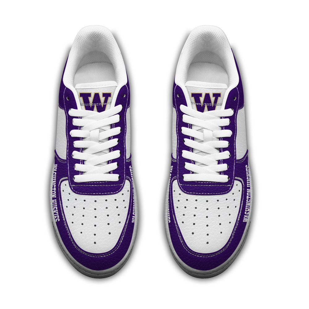 Washington Huskies – Premium NCAA Only Show Up AF1 Shoes – Limited Edition TTH190512 - Image 3