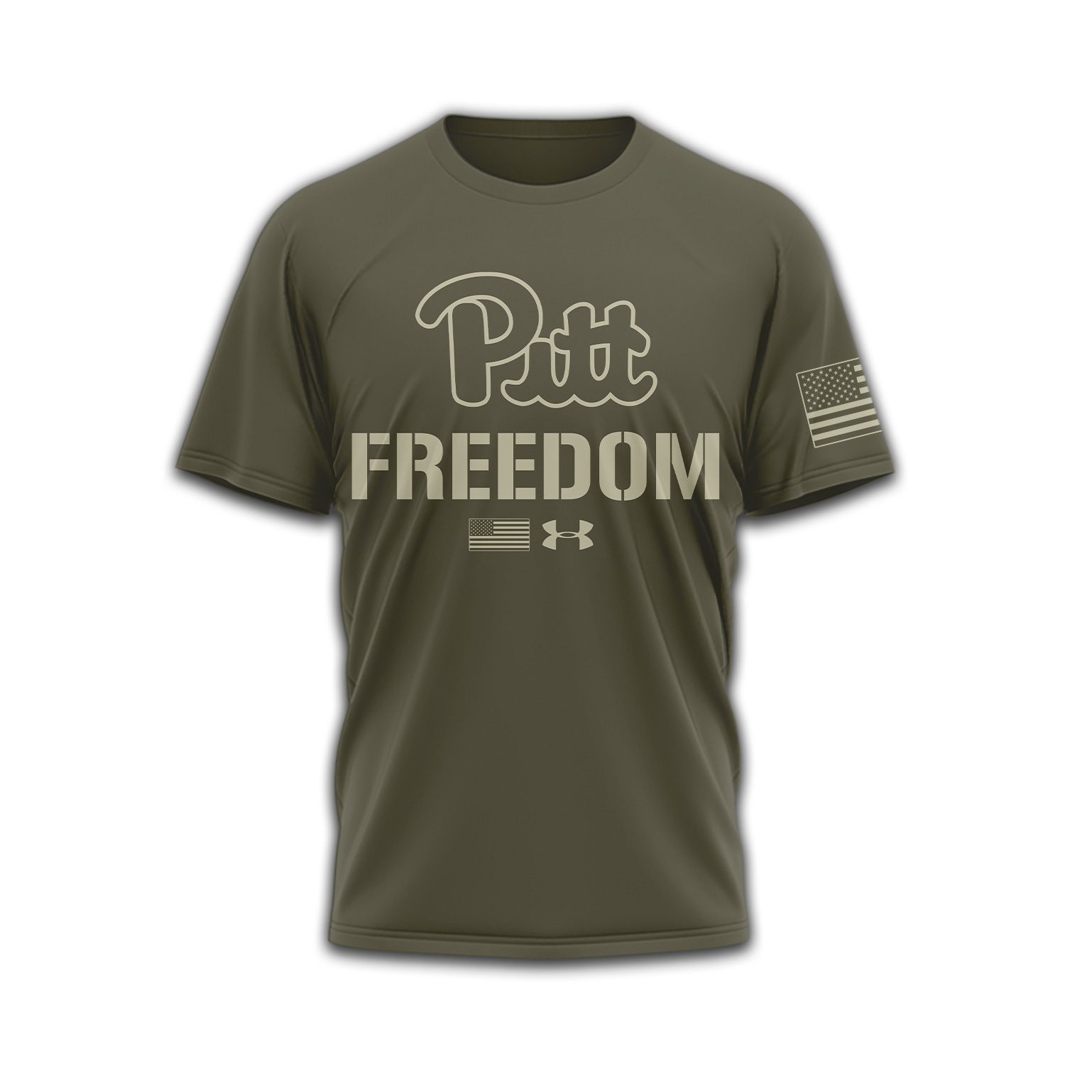 Pittsburgh Panthers | Premium NCAA Freedom Under Armour 3D Shirt TTH2105137 - Image 2