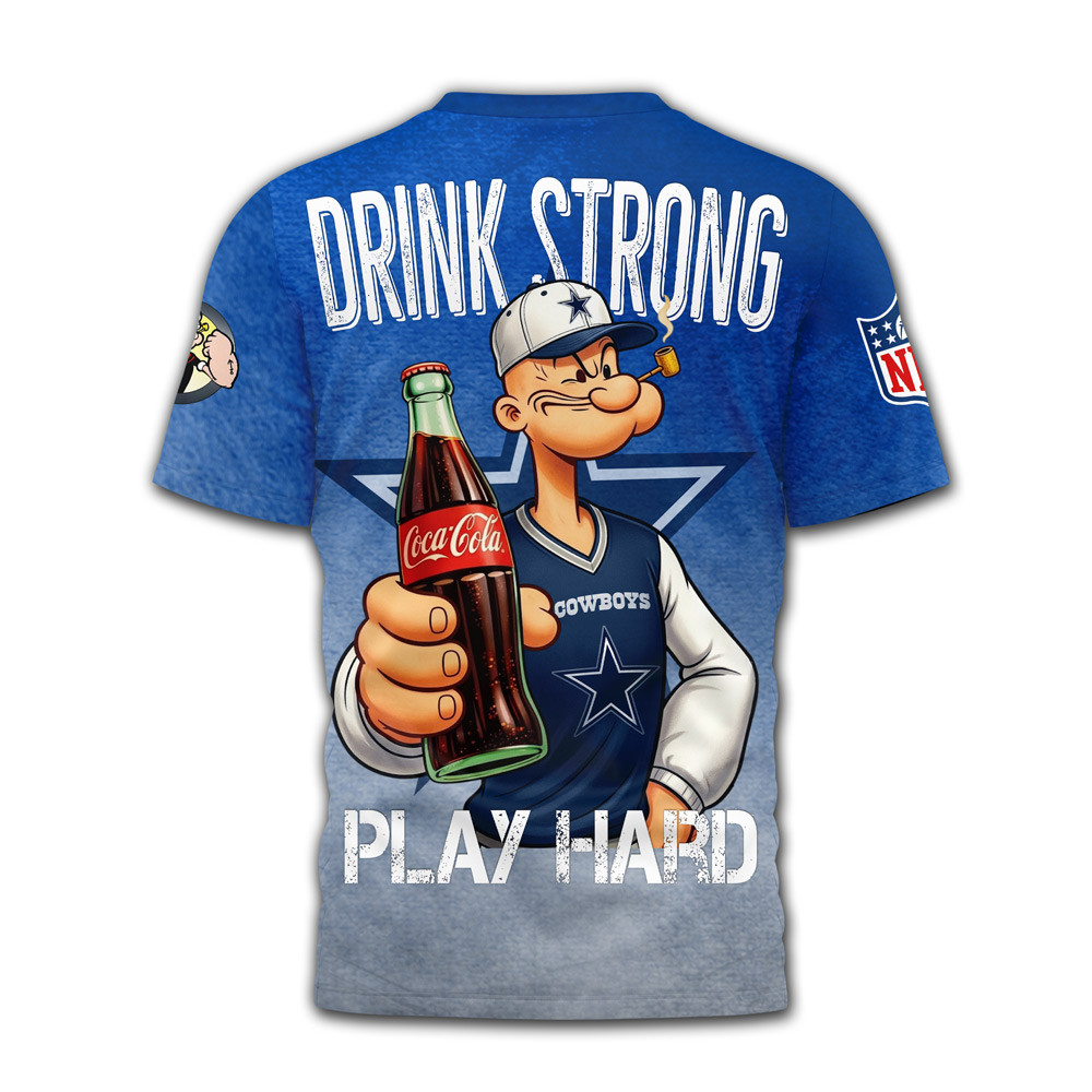 Dallas Cowboys | Premium NFL Legendary Refresh 3D Shirt TTH2105181 - Image 2