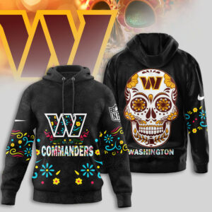 Washington Commanders | Premium NFL Dia de los Muertos Limited Editions Hoodie TTH210594