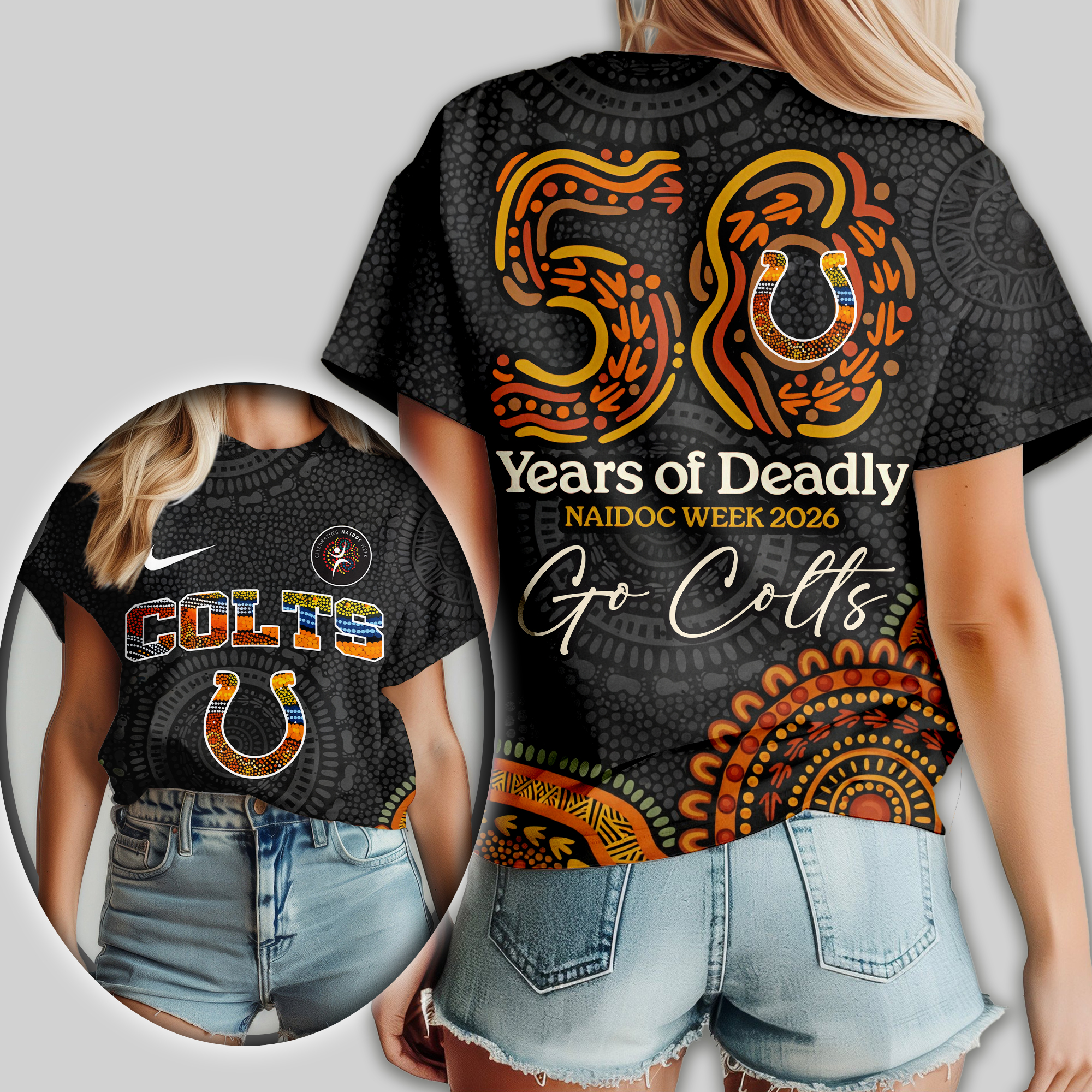 Indianapolis Colts | Premium NFL Naidoc Week 2026 Women Shirt TTH2105138