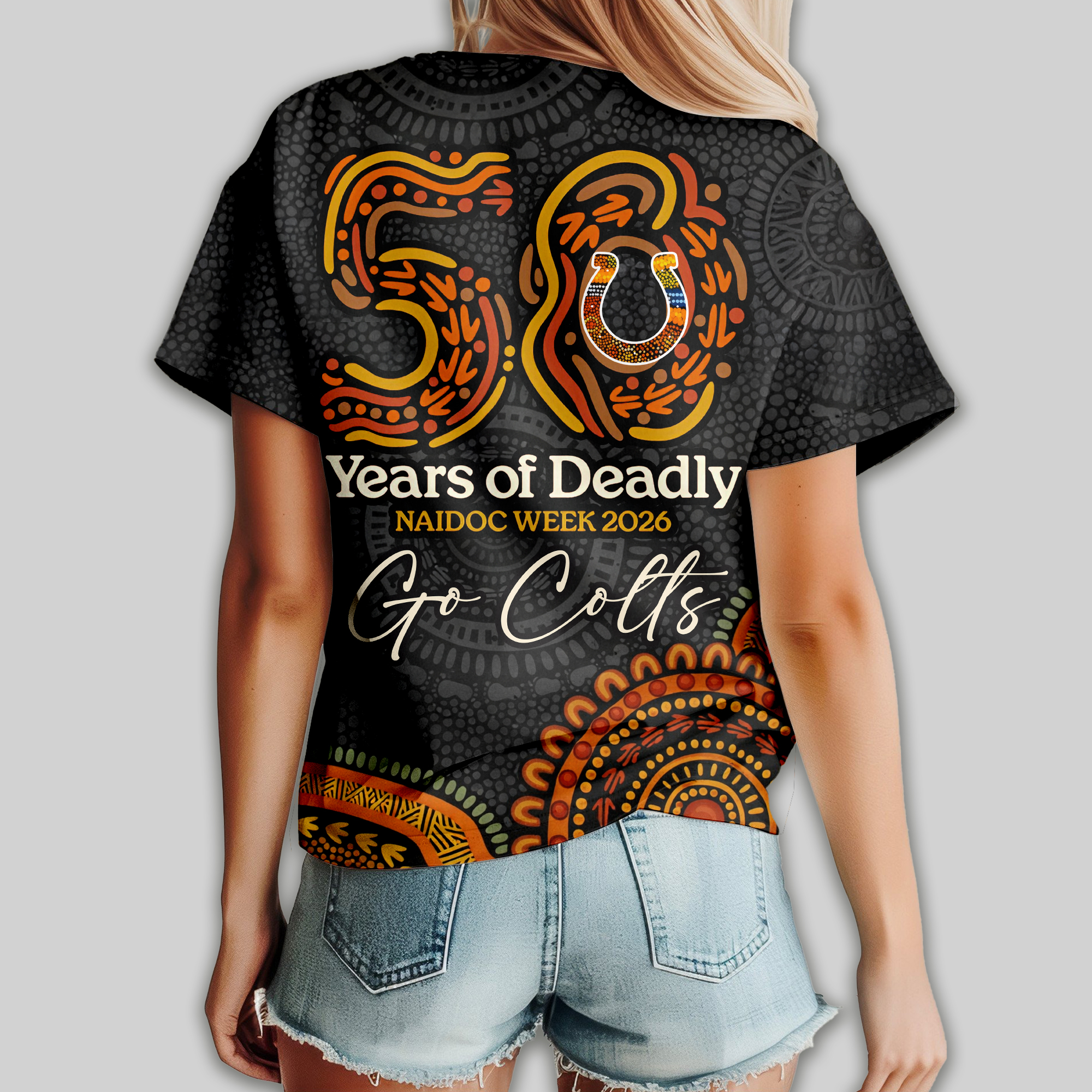 Indianapolis Colts | Premium NFL Naidoc Week 2026 Women Shirt TTH2105138 - Image 2