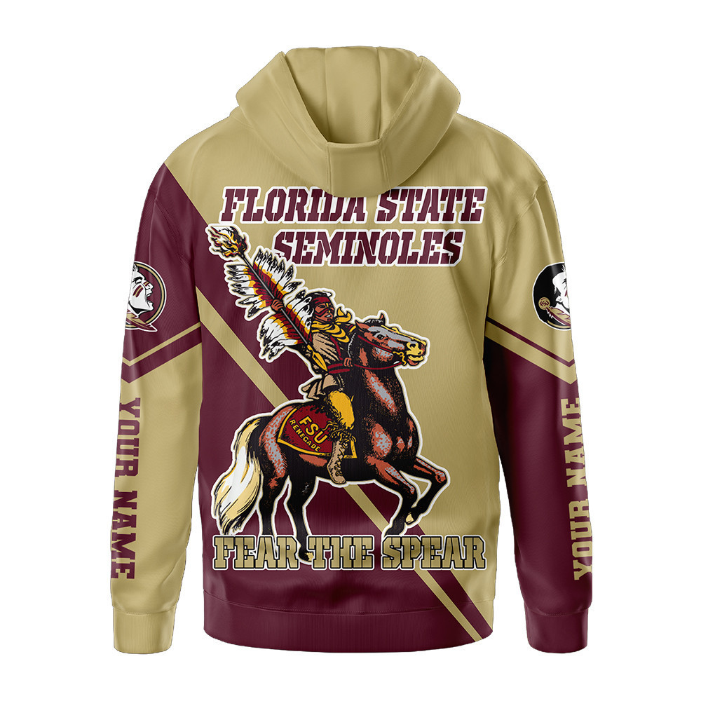Florida State Seminoles | Premium NCAA Duo Color Hoodie TTH2105147 - Image 3