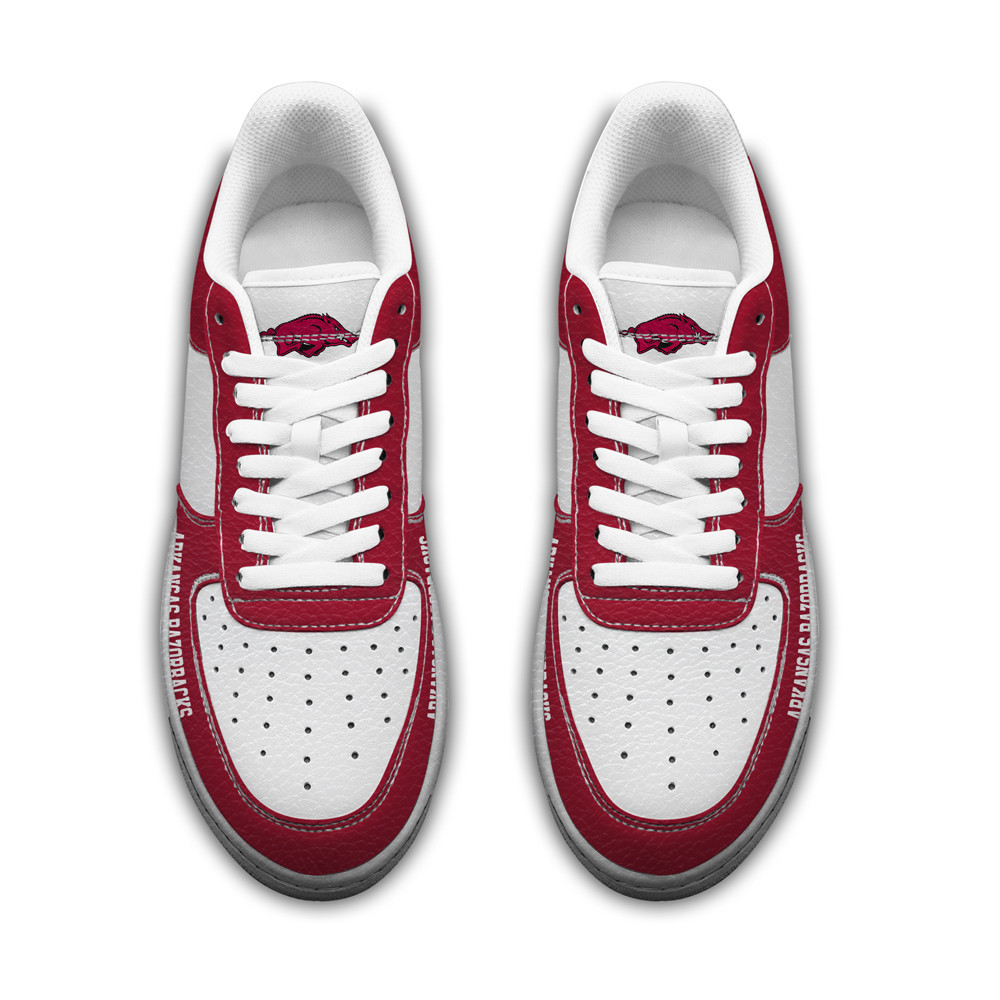 Arkansas Razorbacks – Premium NCAA Only Show Up AF1 Shoes – Limited Edition TTH190512 - Image 3