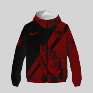 South Carolina Gamecocks | Premium NCAA God Bless My Team Windbreaker Jacket TTH2105158