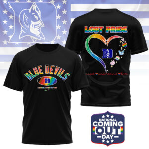 Duke Blue Devils | Premium NCAA National Coming Out Day 3D Shirt TTH210592