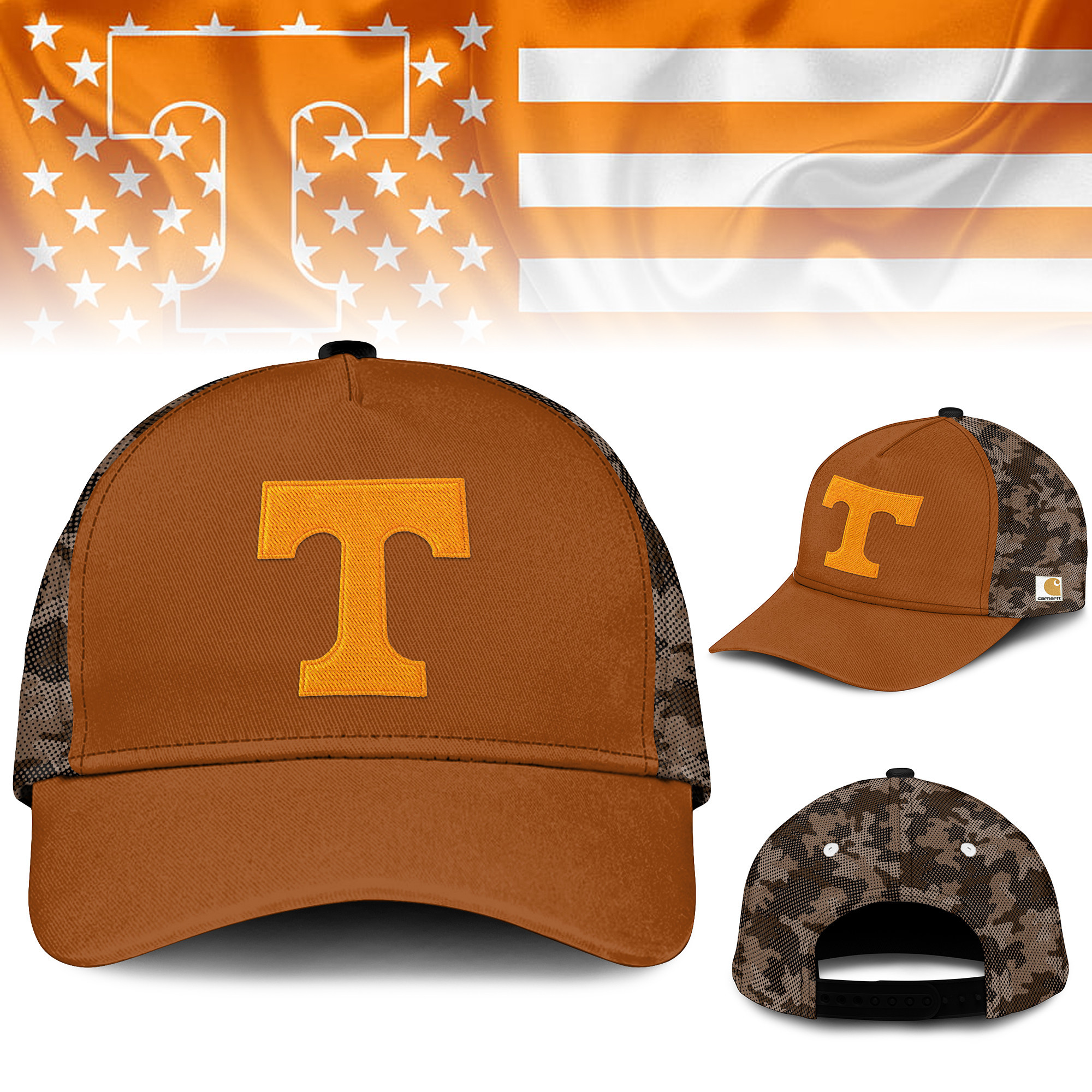 Tennessee Volunteers | Premium Carhartt Classic Cap TTH2105133 - Image 2