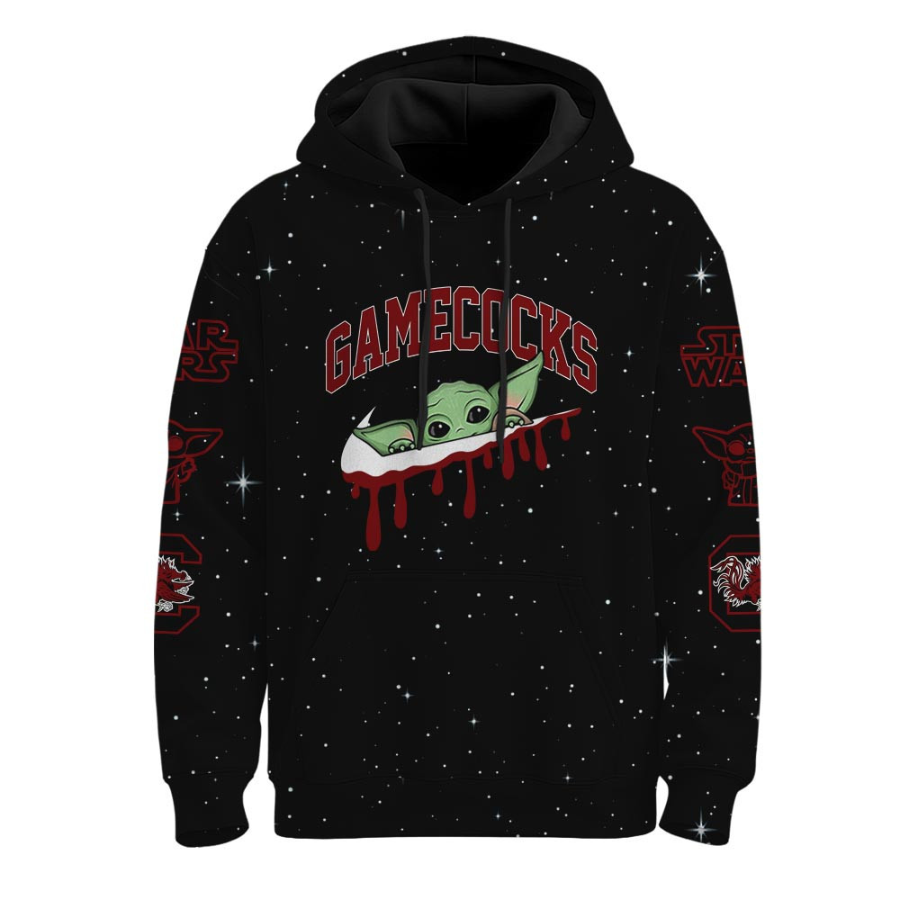 South Carolina Gamecocks | Premium NCAA Baby Yoda Hoodie TTH2105157