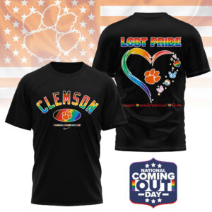 Clemson Tigers | Premium NCAA National Coming Out Day 3D Shirt TTH210592