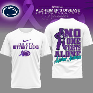Penn State Nittany Lions | Premium NCAA Alzheimer Awareness November T-shirt TTH2105179
