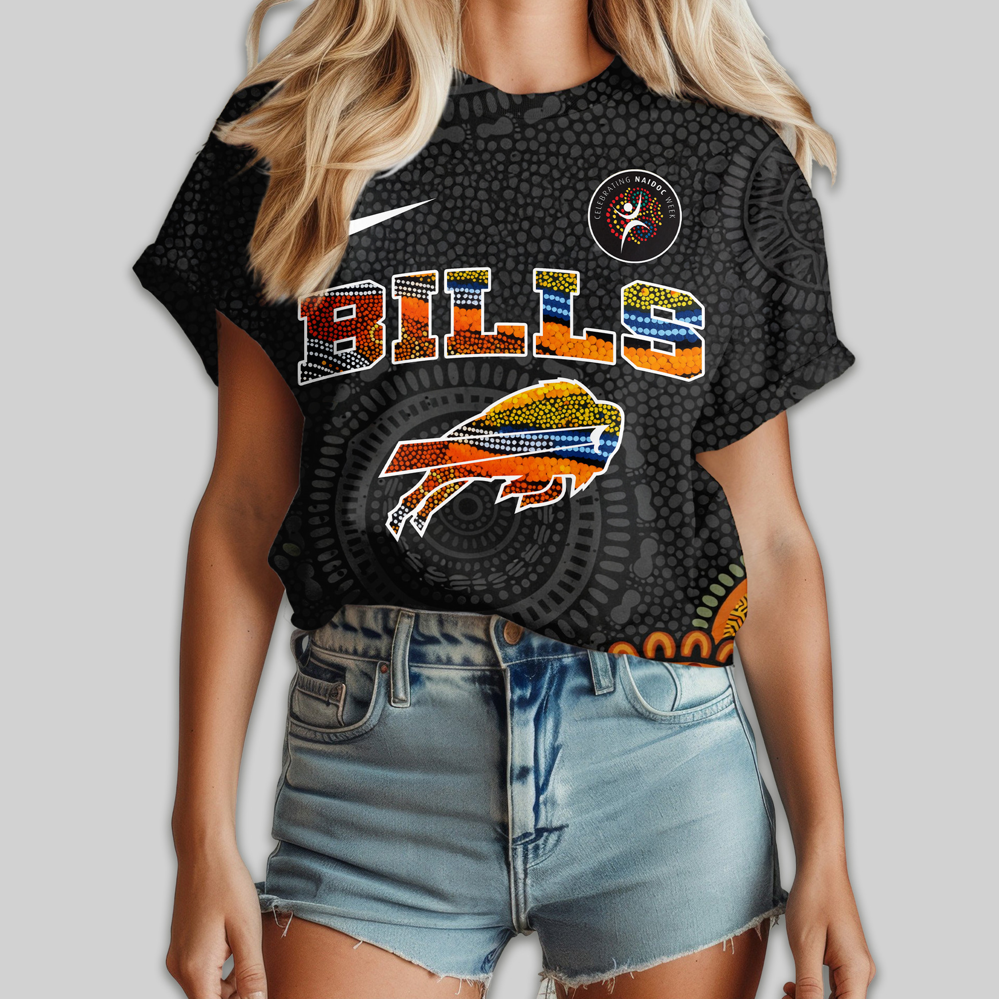 Buffalo Bills | Premium NFL Naidoc Week 2026 Women Shirt TTH2105138 - Image 3