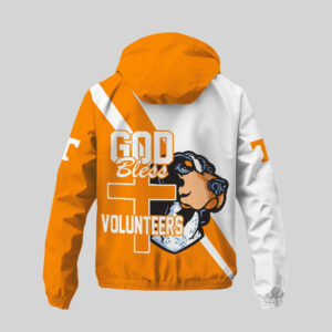 Tennessee Volunteers | Premium NCAA God Bless My Team Windbreaker Jacket TTH2105158