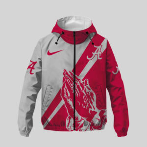 Alabama Crimson Tide | Premium NCAA God Bless My Team Windbreaker Jacket TTH2105158
