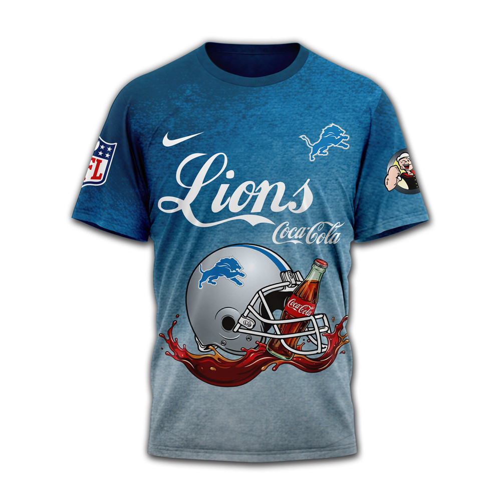 Detroit Lions | Premium NFL Legendary Refresh 3D Shirt TTH2105181