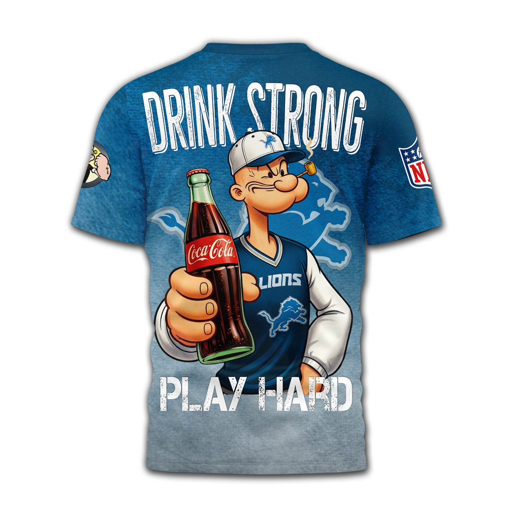 Detroit Lions | Premium NFL Legendary Refresh 3D Shirt TTH2105181 - Image 2
