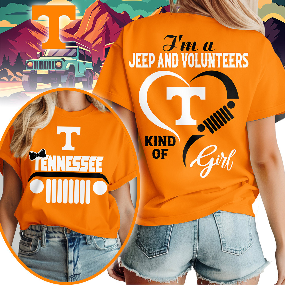 Tennessee Volunteers | Premium NCAA Jeep Girl Women’s Shirt TTH2105218 - Image 2