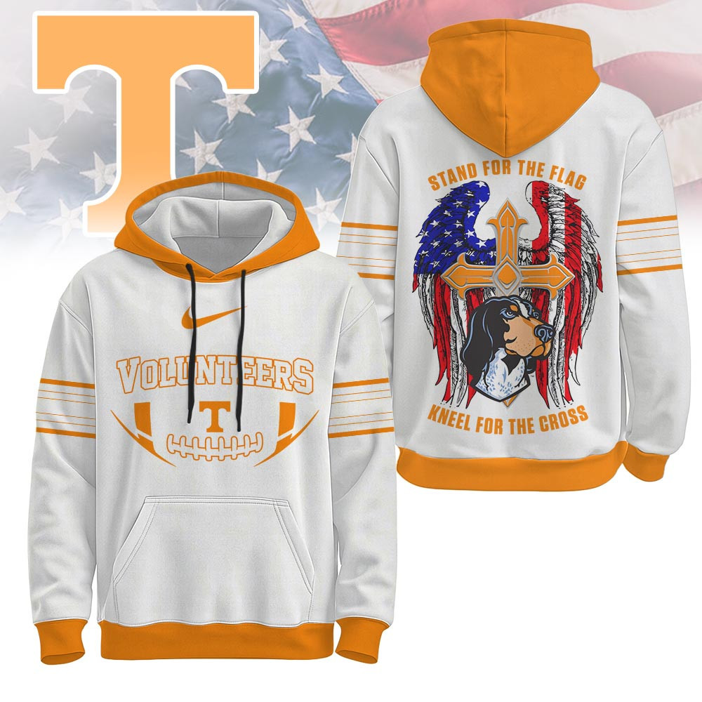 Tennessee Volunteers | Premium NCAA Stand For The Flag Hoodie TTH2105222 - Image 2