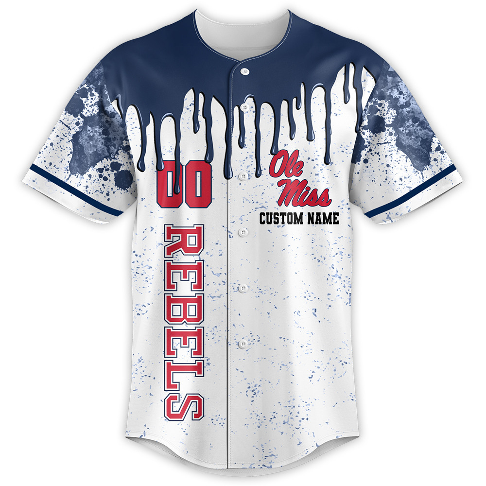 Ole Miss Rebels | Premium I Bleed Jersey Shirt TTH2105221 - Image 5