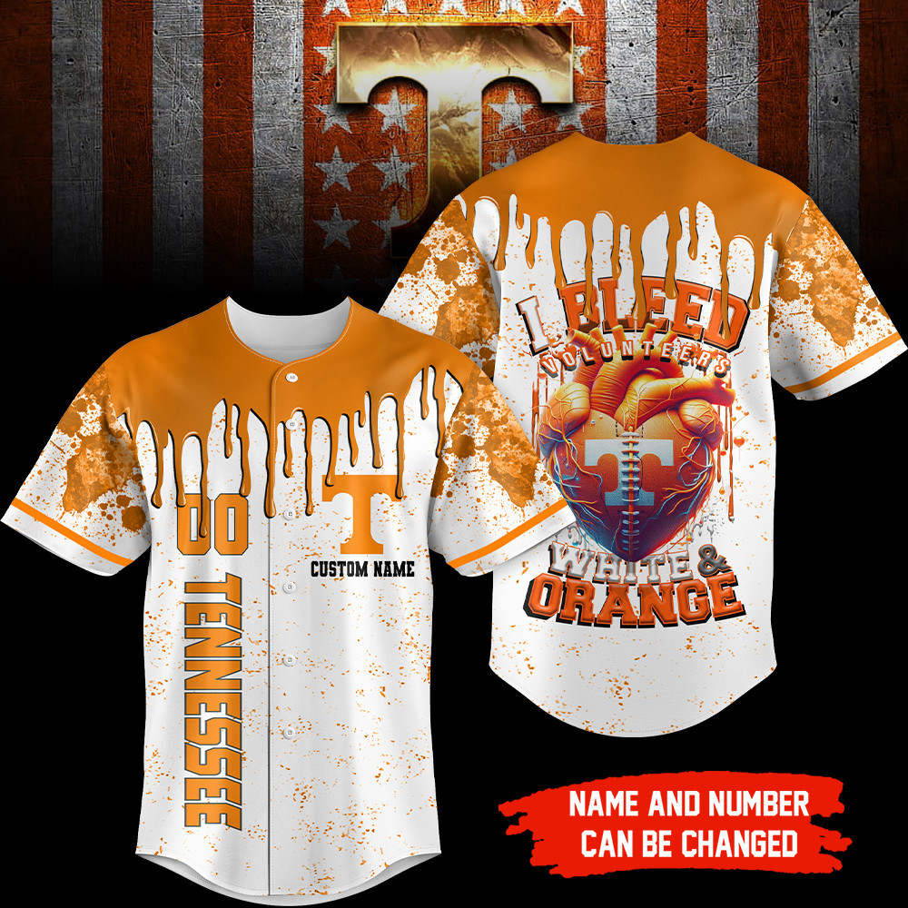 Tennessee Volunteers | Premium I Bleed Jersey Shirt TTH2105221 - Image 2