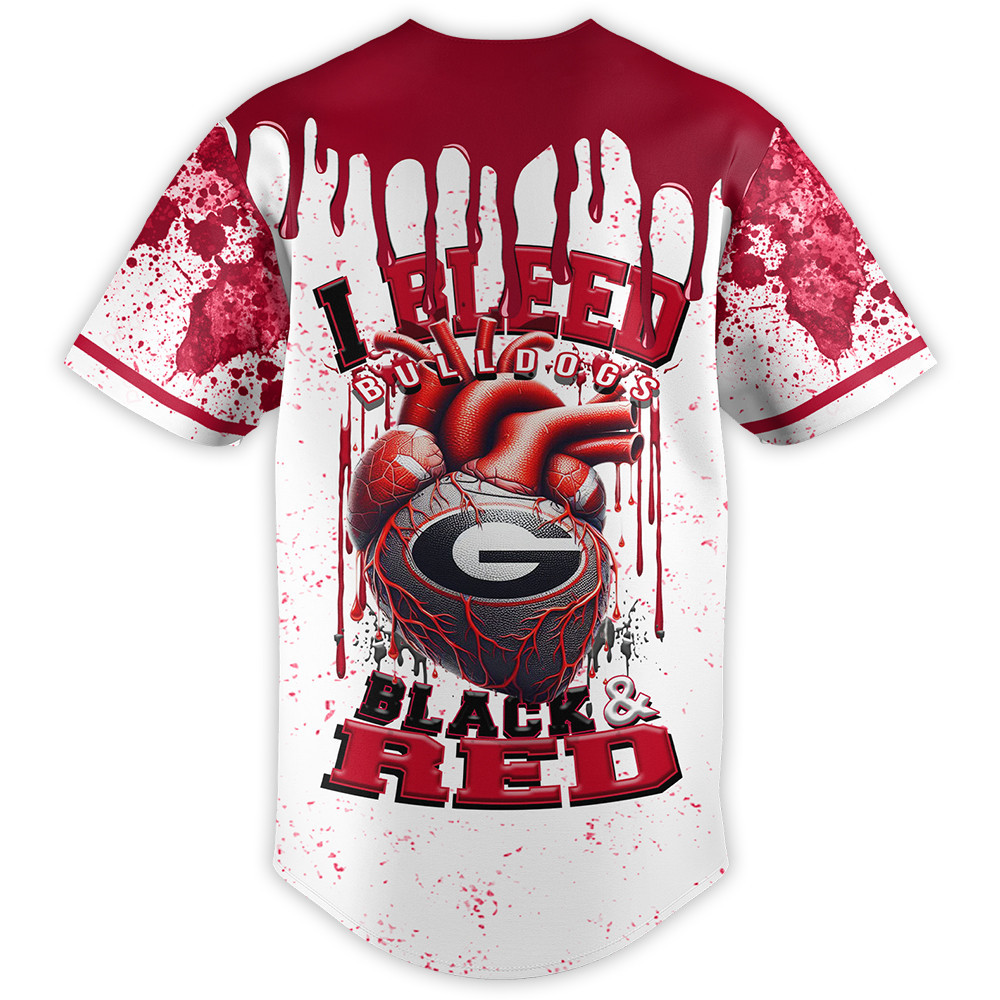 Georgia Bulldogs | Premium I Bleed Jersey Shirt TTH2105221 - Image 3