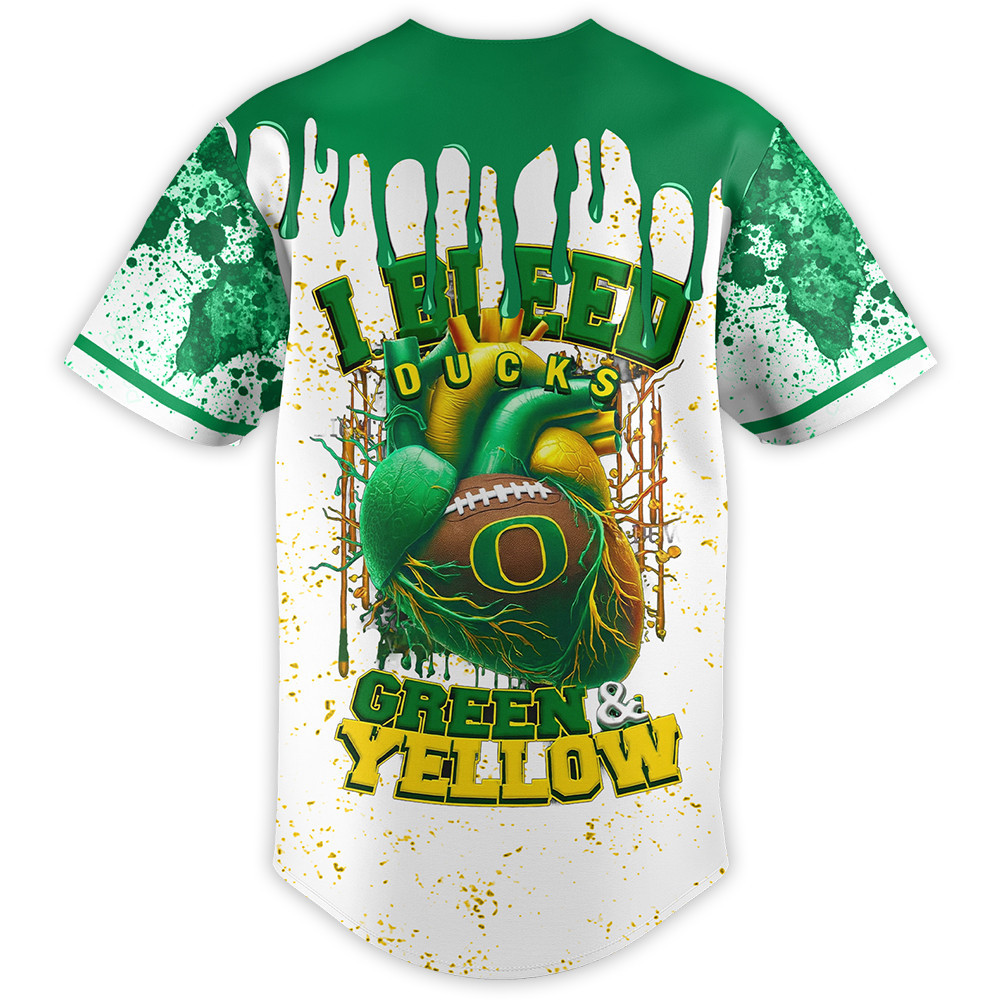 Oregon Ducks | Premium I Bleed Jersey Shirt TTH2105221 - Image 3