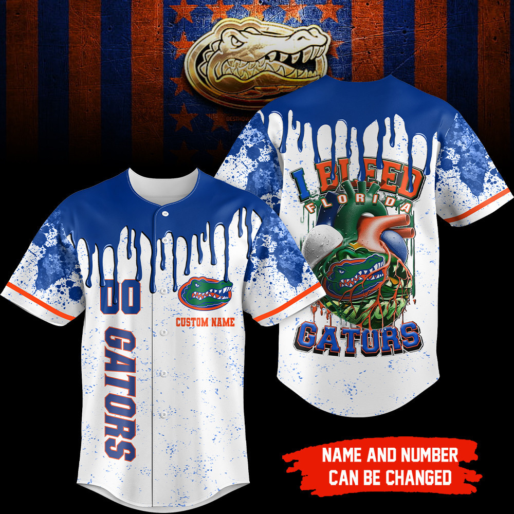 Florida Gators | Premium I Bleed Jersey Shirt TTH2105221 - Image 2