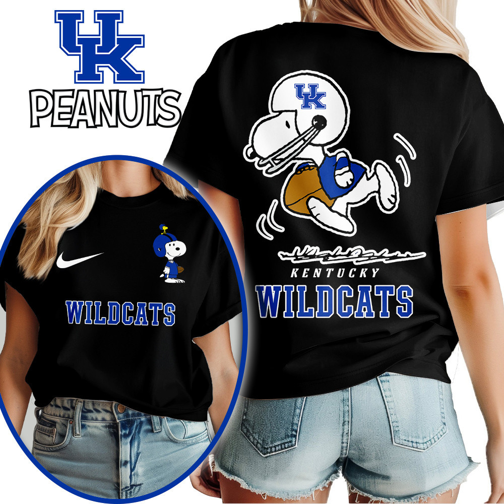 Kentucky Wildcats | Premium NCAA Peanuts Fan 3D Shirt TTH2105219