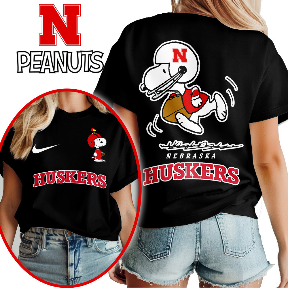 Nebraska Cornhuskers | Premium NCAA Peanuts Fan 3D Shirt TTH2105219