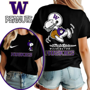 Washington Huskies | Premium NCAA Peanuts Fan 3D Shirt TTH2105219