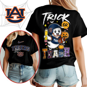 Auburn Tigers | Premium NCAA Halloween Trick or Teach Women’s Shirt TTH2105228