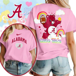 Alabama Crimson Tide | Premium NCAA Care Bears 3D T-Shirt TTH2105223