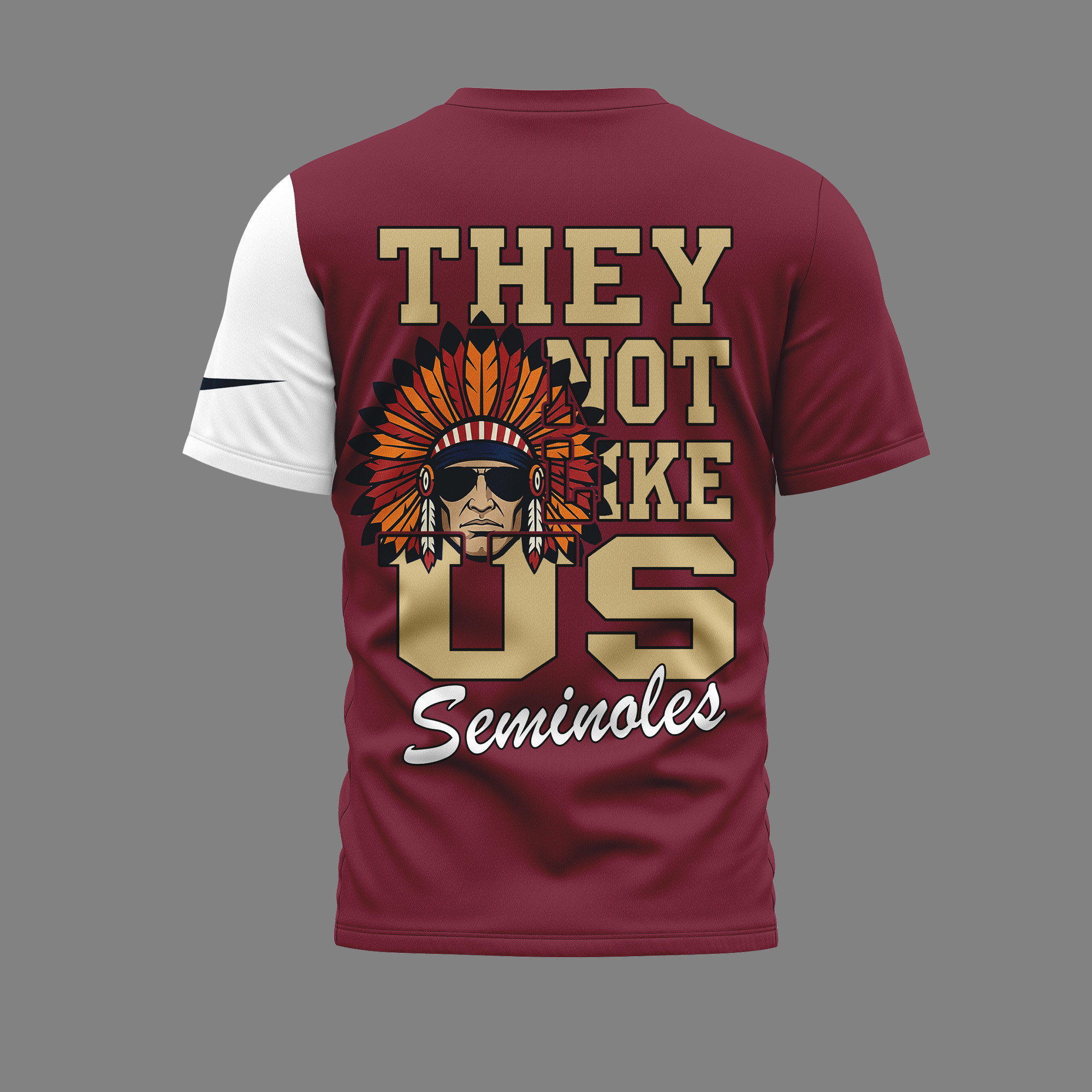 Florida State Seminoles | Premium NCAA They Not Like US Mascot Shirt TTH2105231 - Image 2