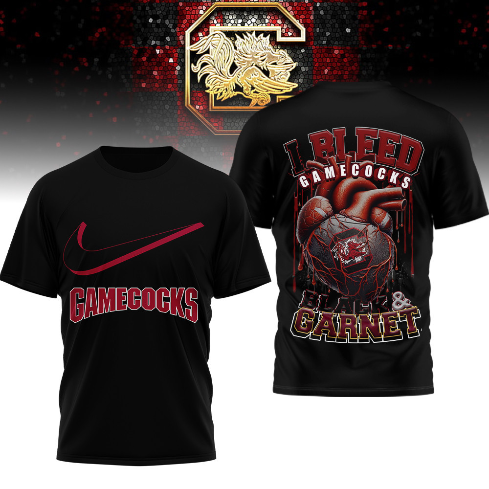South Carolina Gamecocks | Premium NCAA I Bleed 3D Shirt TTH2105233