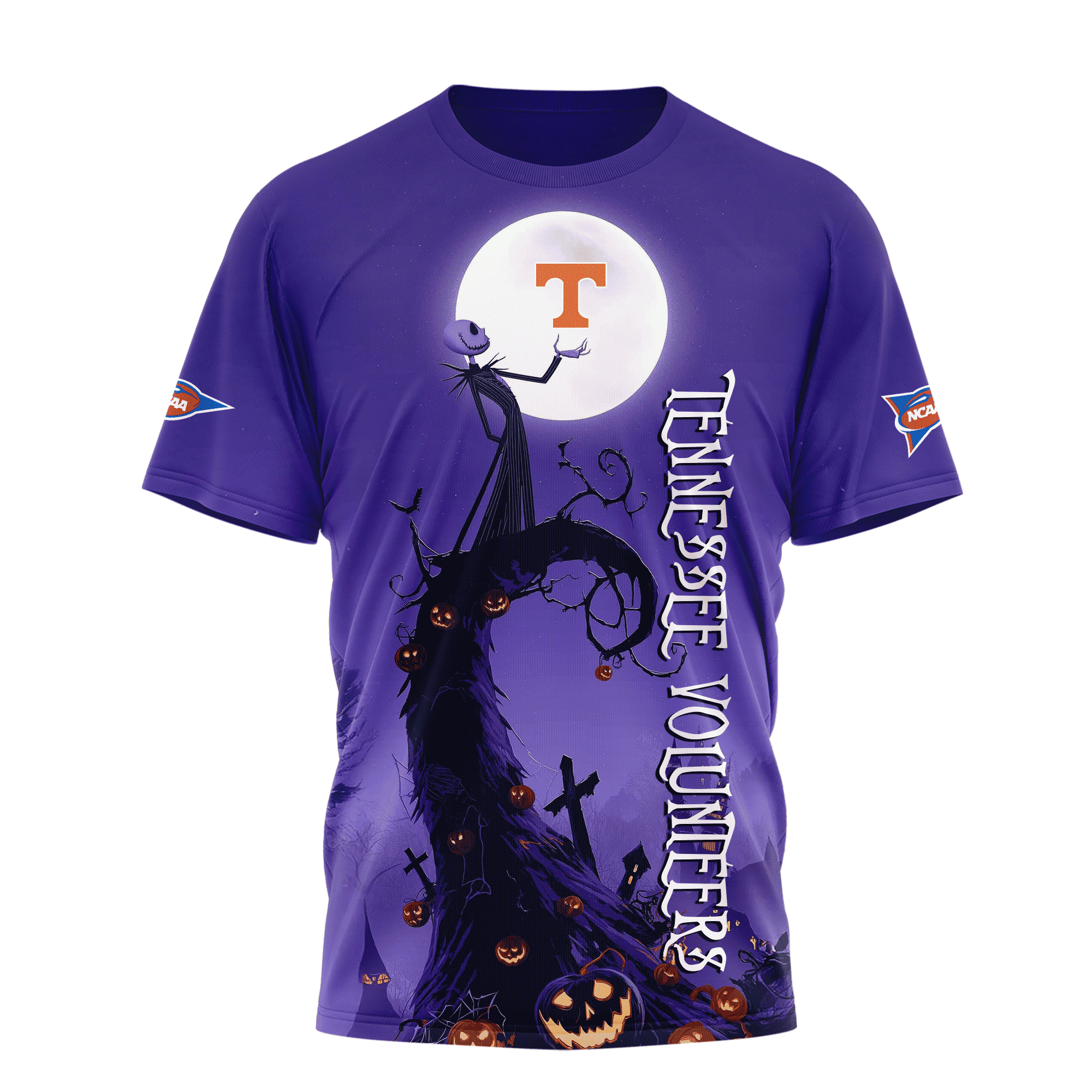 Tennessee Volunteers | Premium NCAA Halloween The Nightmare 3D Shirt TTH2105225