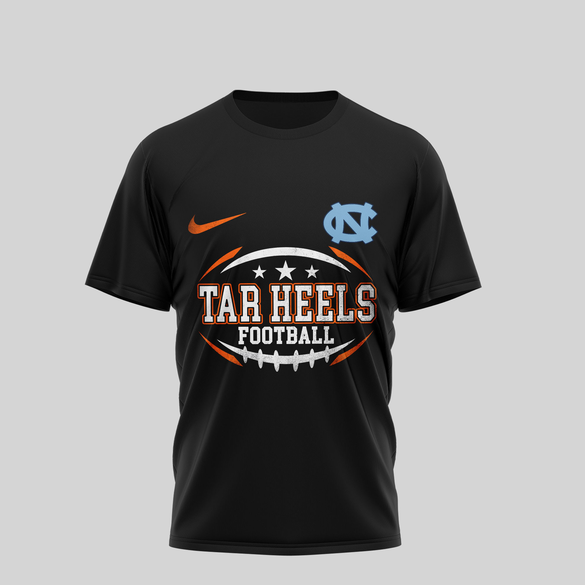 North Carolina Tar Heels | Premium NCAA Harley Davidson 3D Shirt TTH2105241 - Image 2