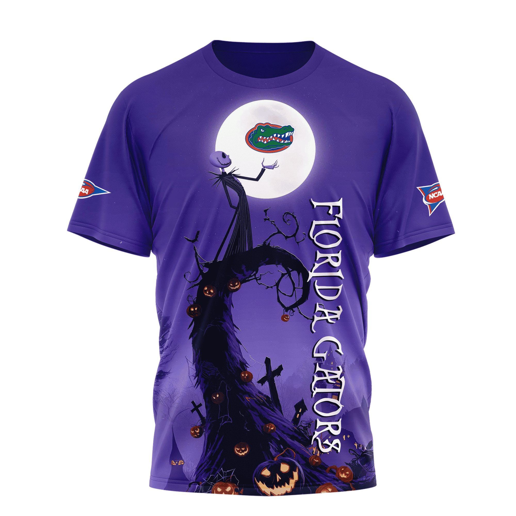 Florida Gators | Premium NCAA Halloween The Nightmare 3D Shirt TTH2105225