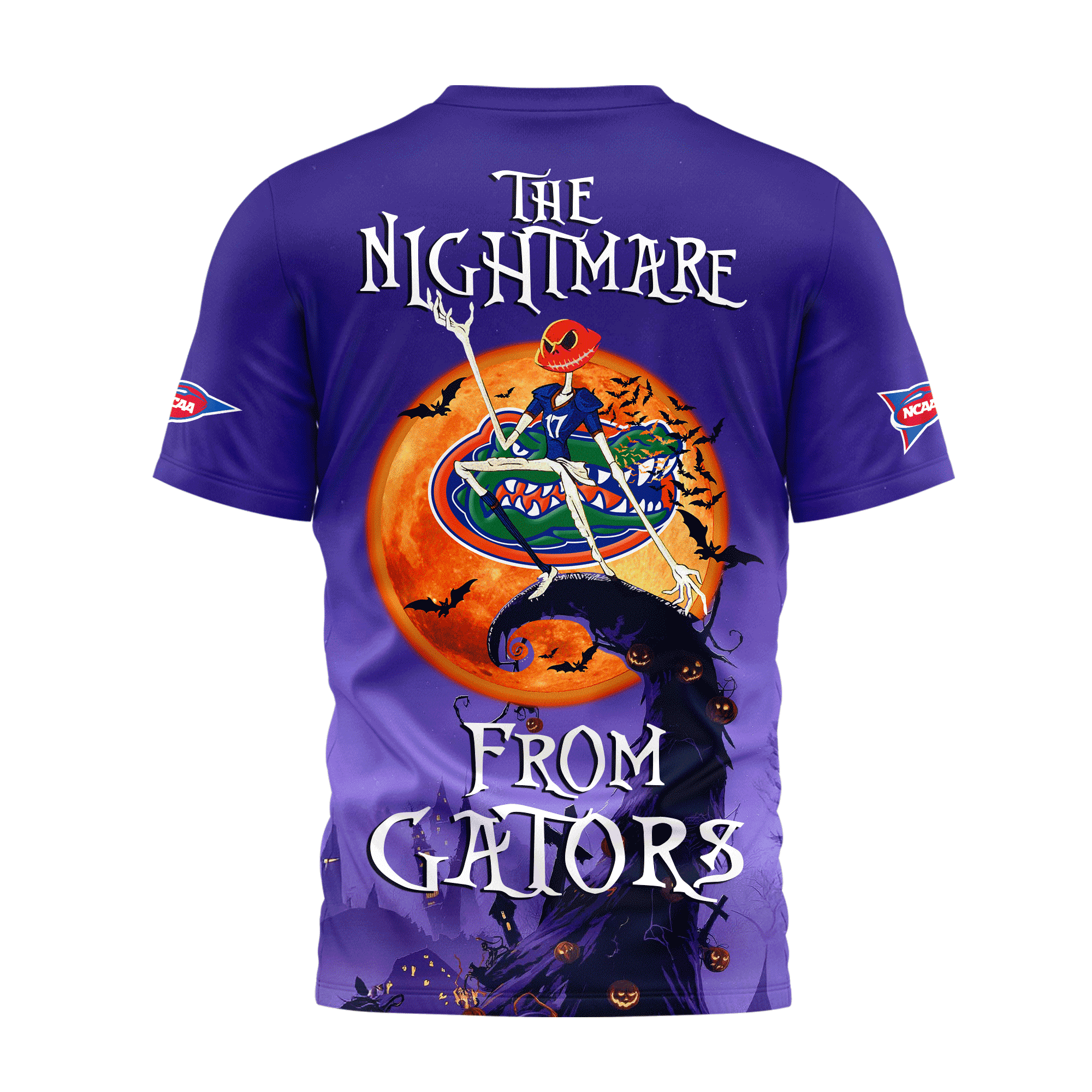 Florida Gators | Premium NCAA Halloween The Nightmare 3D Shirt TTH2105225 - Image 2