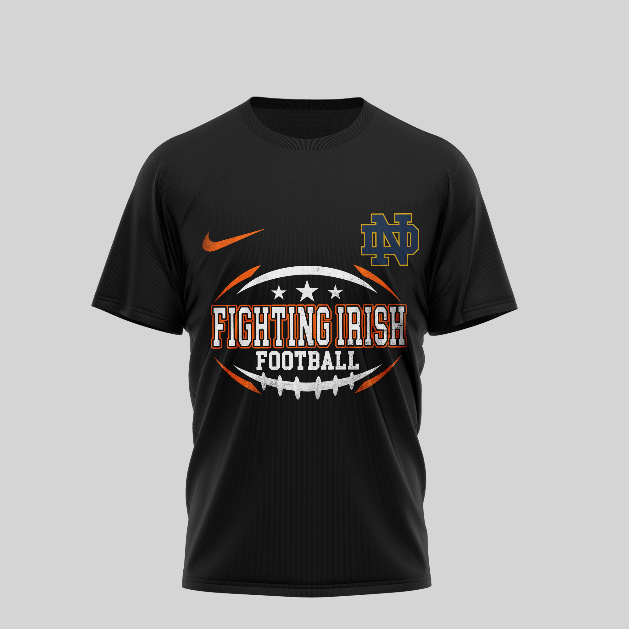 Notre Dame Fighting Irish | Premium NCAA Harley Davidson 3D Shirt TTH2105241 - Image 2