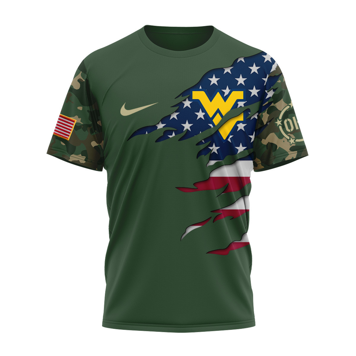 West Virginia Mountaineers | Premium NCAA Veteran T-Shirt TTH2105174