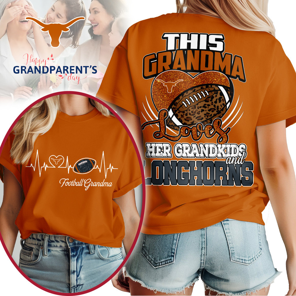 Texas Longhorns | Premium NCAA Grandparents’ Day Women’s Shirt TTH2105247
