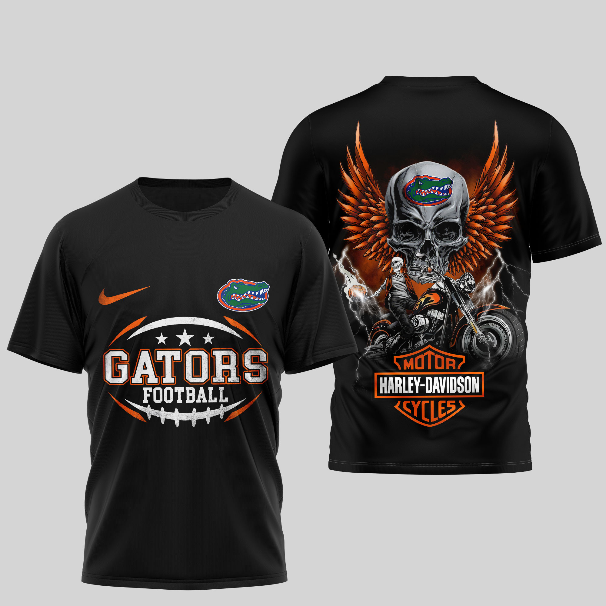 Florida Gators | Premium NCAA Harley Davidson 3D Shirt TTH2105241