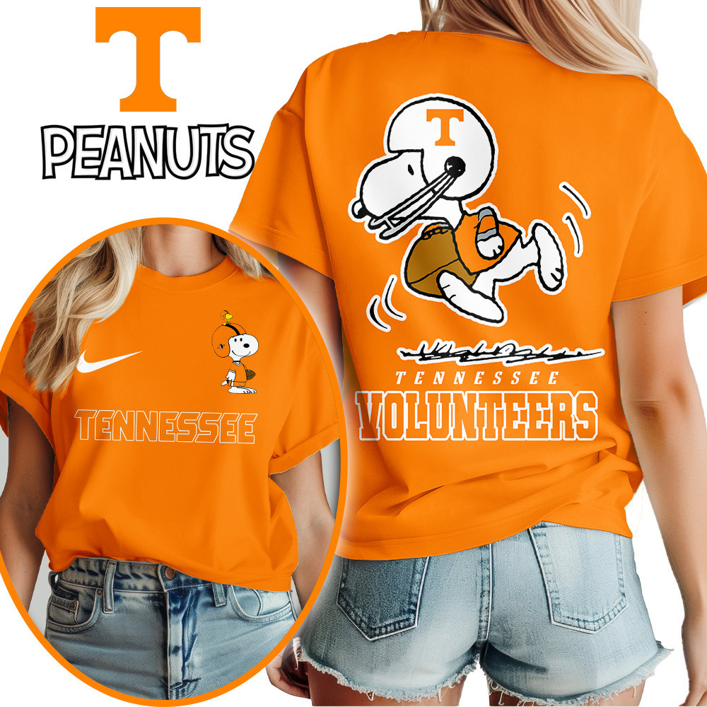 Tennessee Volunteers | Premium NCAA Peanuts Fan 3D Shirt TTH2105219 - Image 2