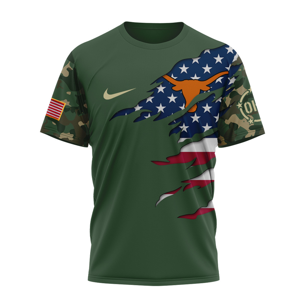 Texas Longhorns | Premium NCAA Veteran T-Shirt TTH2105174 - Image 2