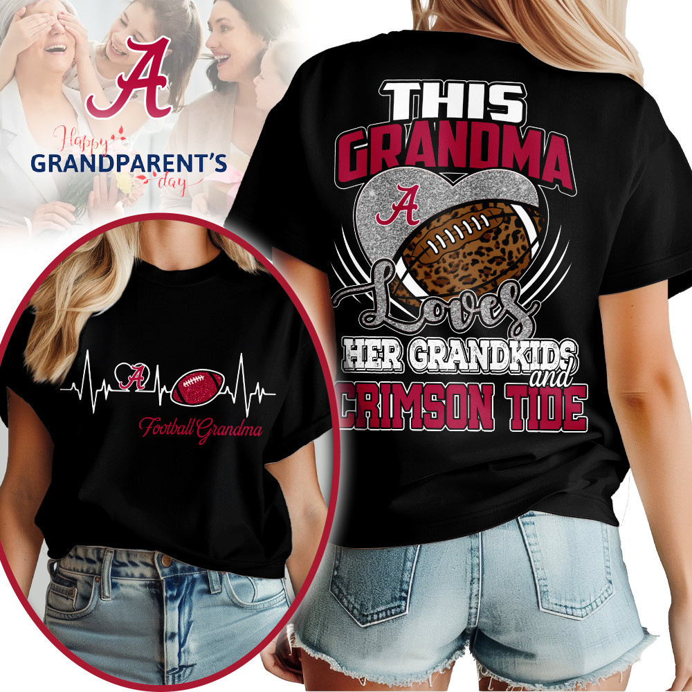 Alabama Crimson Tide | Premium NCAA Grandparents’ Day Women’s Shirt TTH2105247 - Image 2