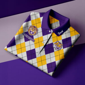 LSU Tigers | Premium NCAA Men Polo Shirt TTH2105104