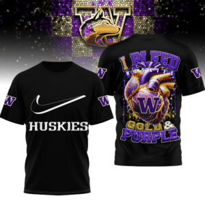 Washington Huskies | Premium NCAA I Bleed 3D Shirt TTH2105233