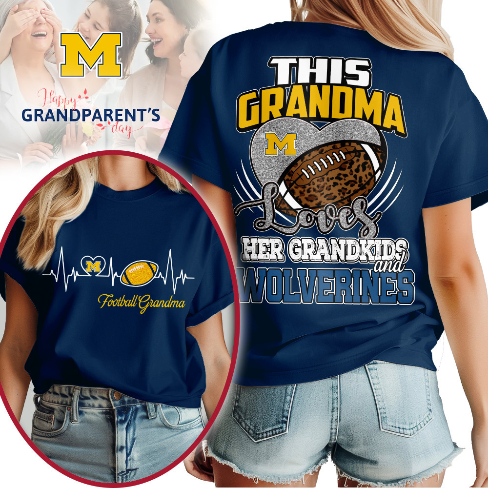 Michigan Wolverines | Premium NCAA Grandparents’ Day Women’s Shirt TTH2105247