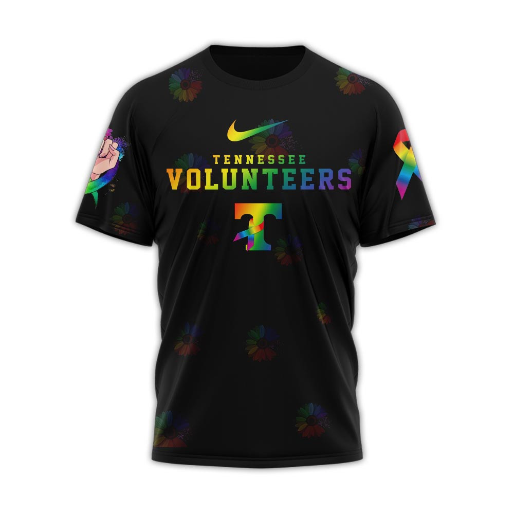 Tennessee Volunteers | Premium NCAA Fight Cancer In All Colors 3D Shirt TTH2105236